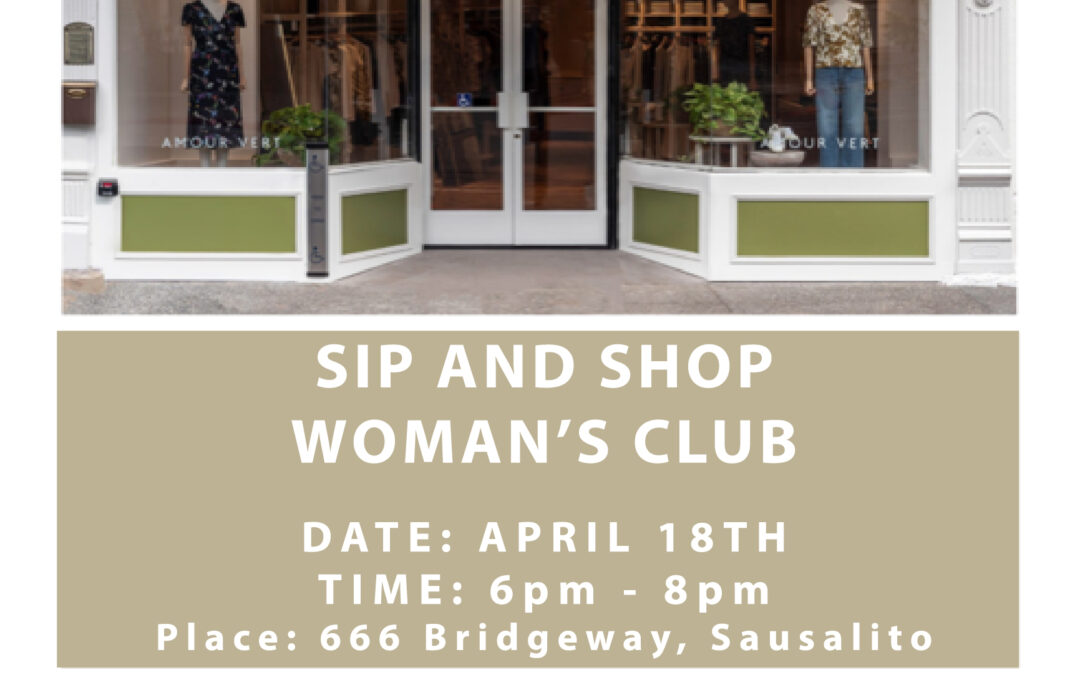 Members Sip & Shop