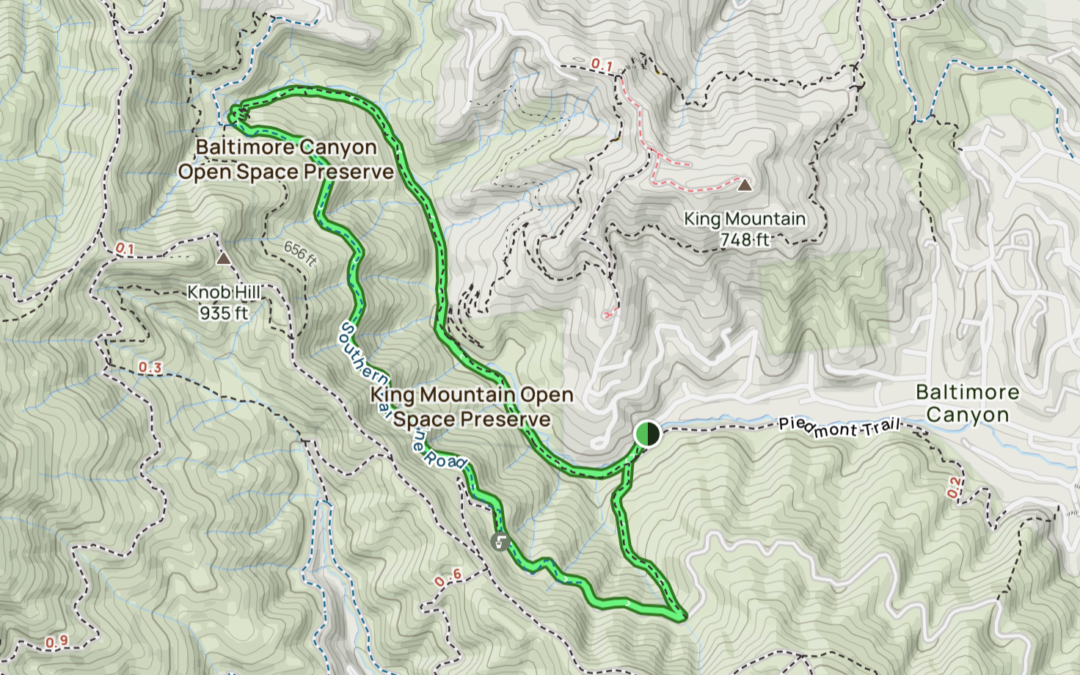 Walk & Hiking: Dawn Falls Loop